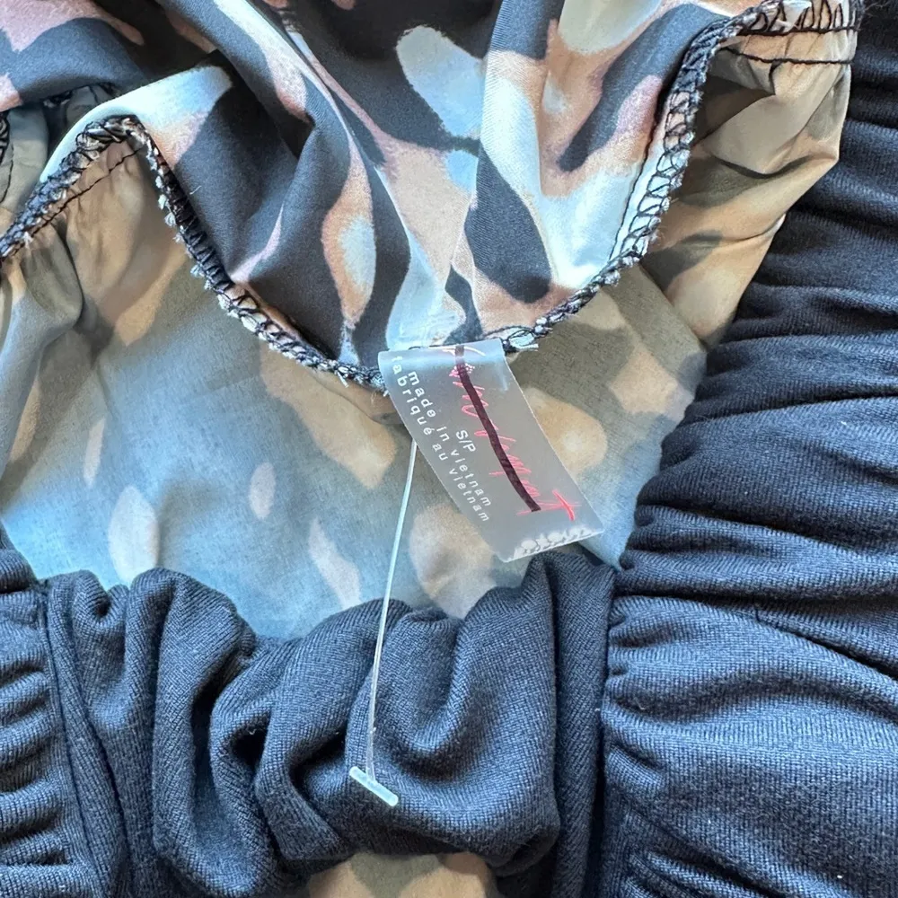 #181 NWOT Free People One Two Punch Printed Set in Tortoise Shell Combo - Image 11