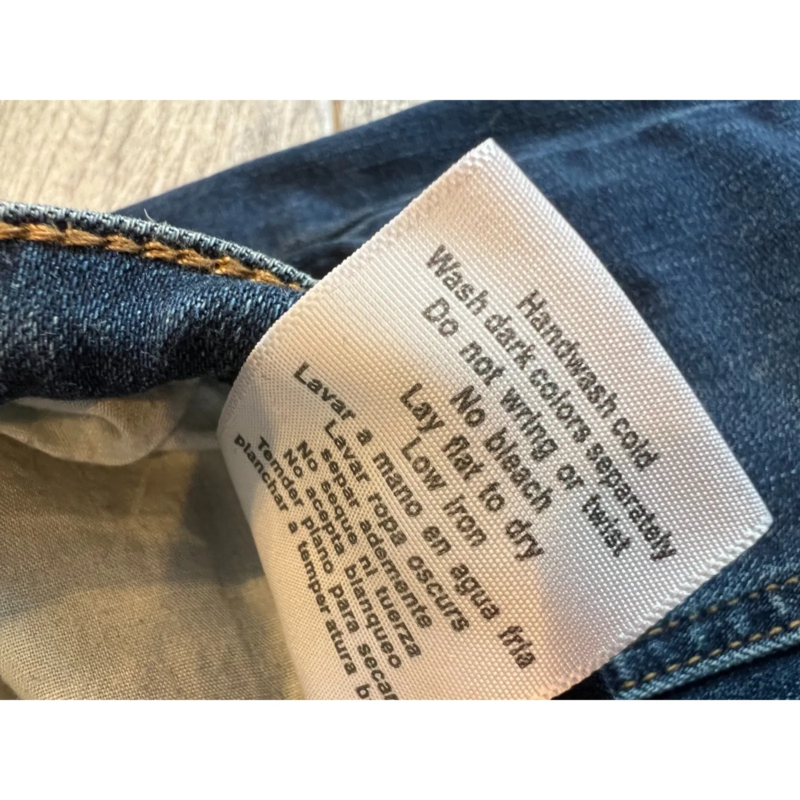 Judy Blue 15 x 32‎ jeans 15x32 Denim Jean Skinny fit JB8863 front seam boho - Image 8