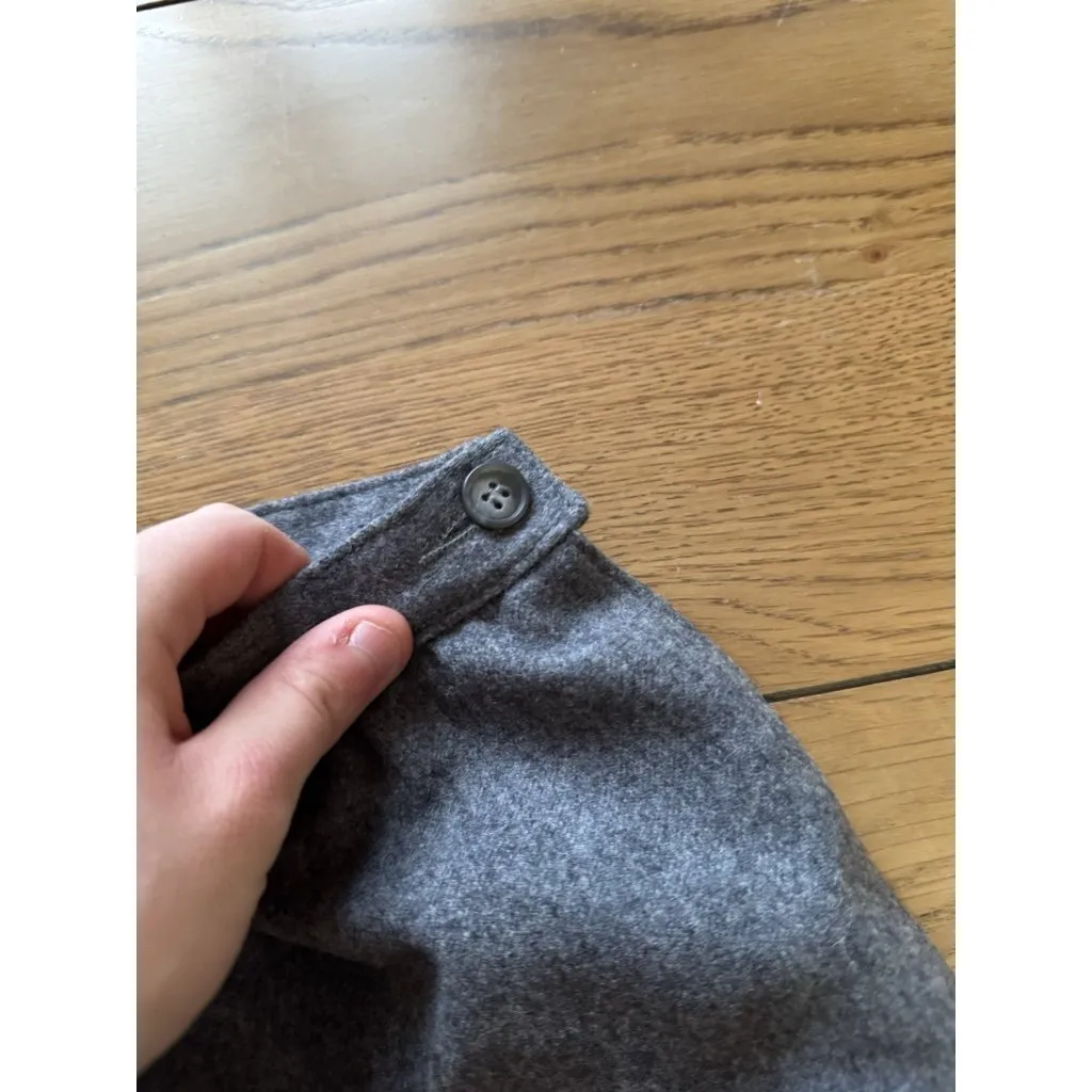 Pendleton Blazer Skirt Set Women Size16 Gray 100% Virgin Wool Made in USA 90 VTG - Image 6