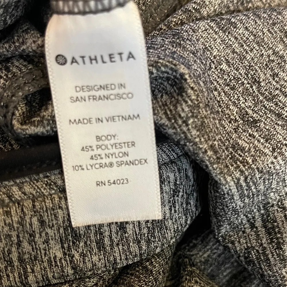 Athleta Baja UPF Grey Full Zip Up Jacket Size XS - Image 5
