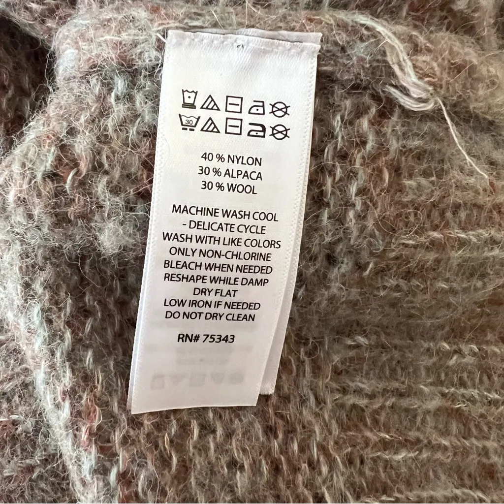 Rachel Zoe Aplaca and Wool Blend Sweater S - Image 8