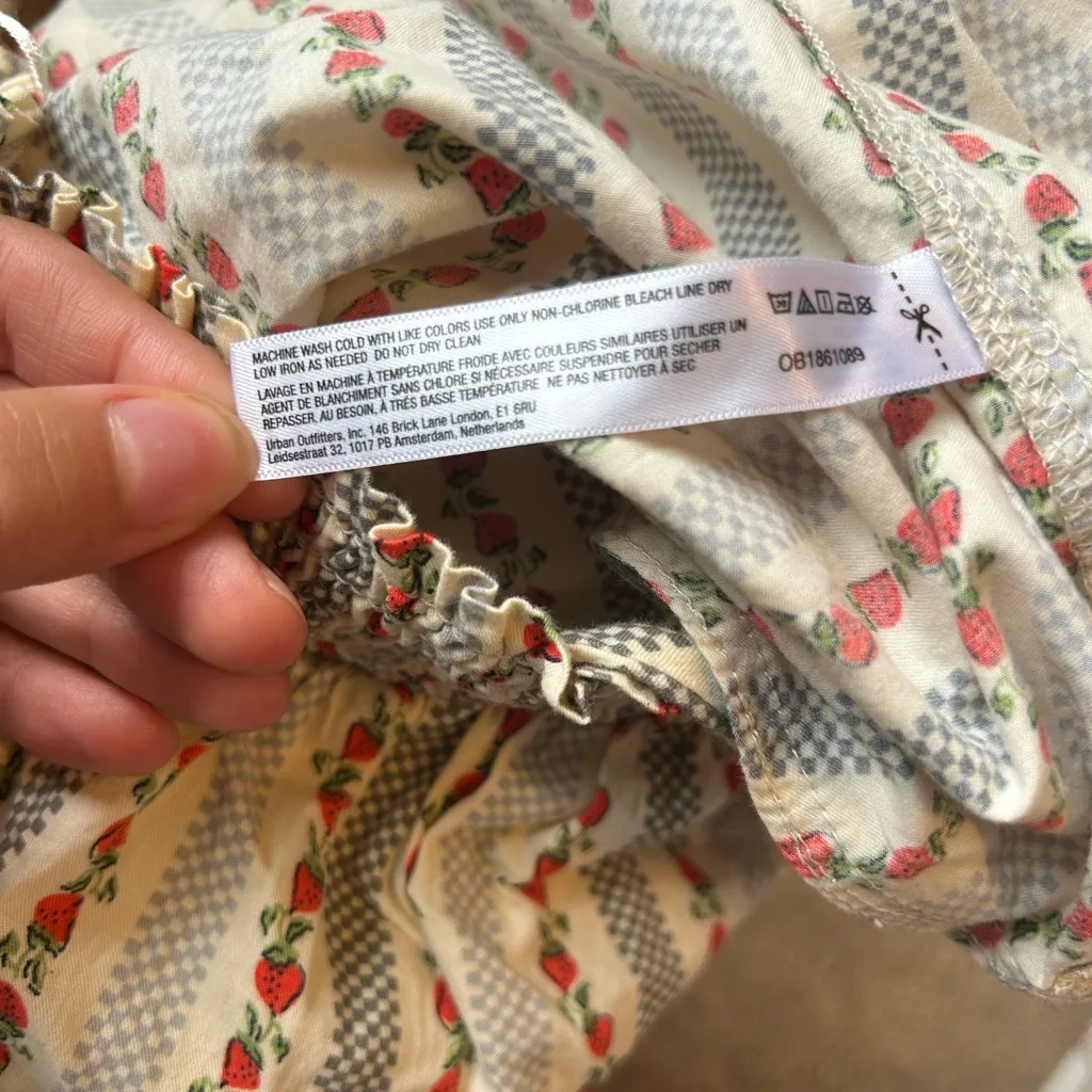 Urban Outfitters Strawberry Patterned romper - Image 13