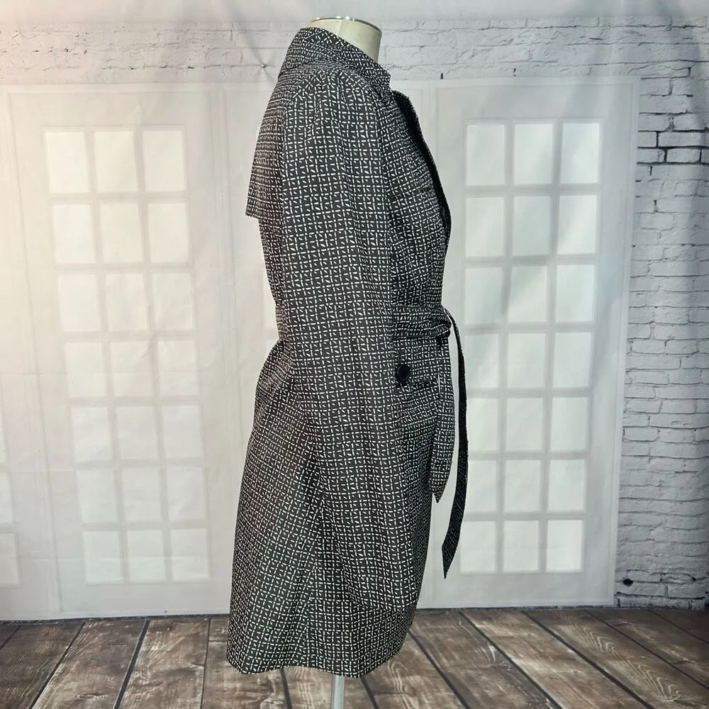 The Limited Brown & White Rain Jacket Size XS - Image 6