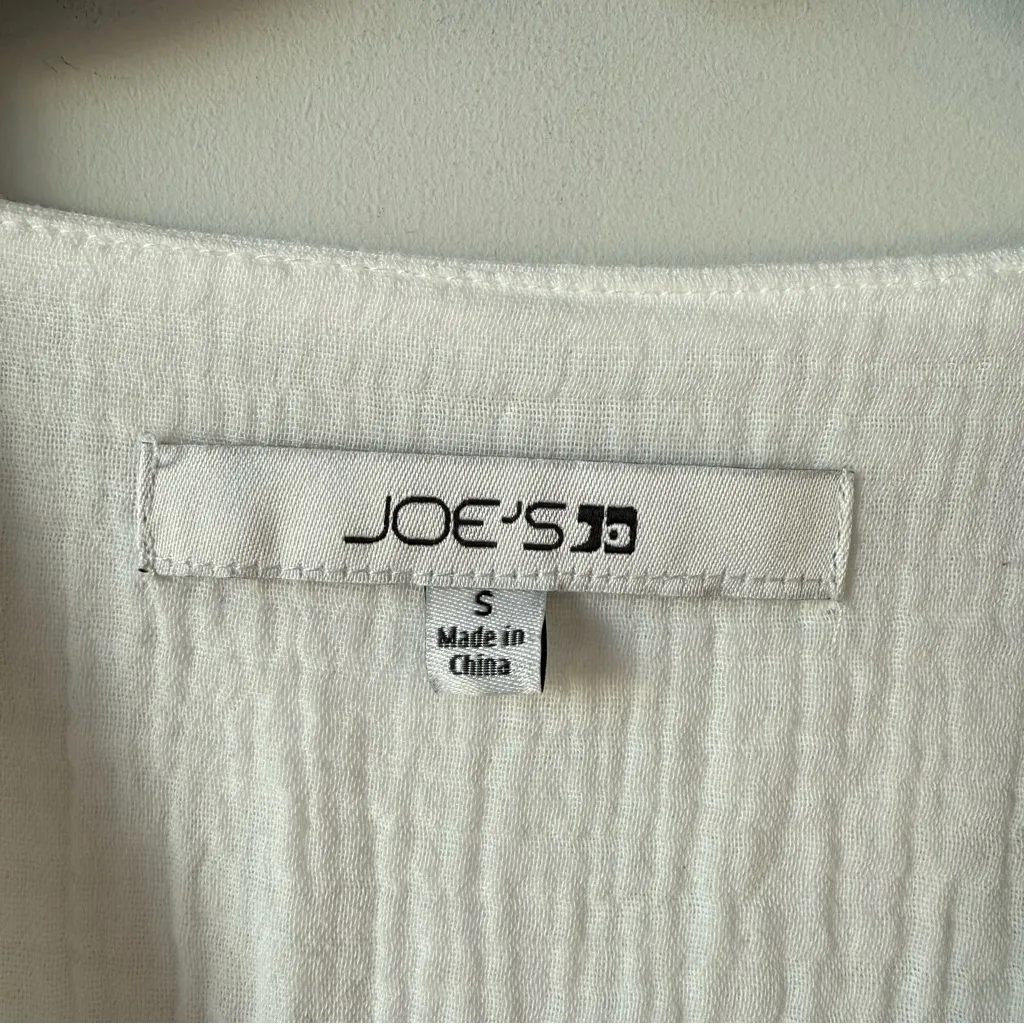 Joe’s Gauze Midi A-Line Dress Ivory S - Image 5