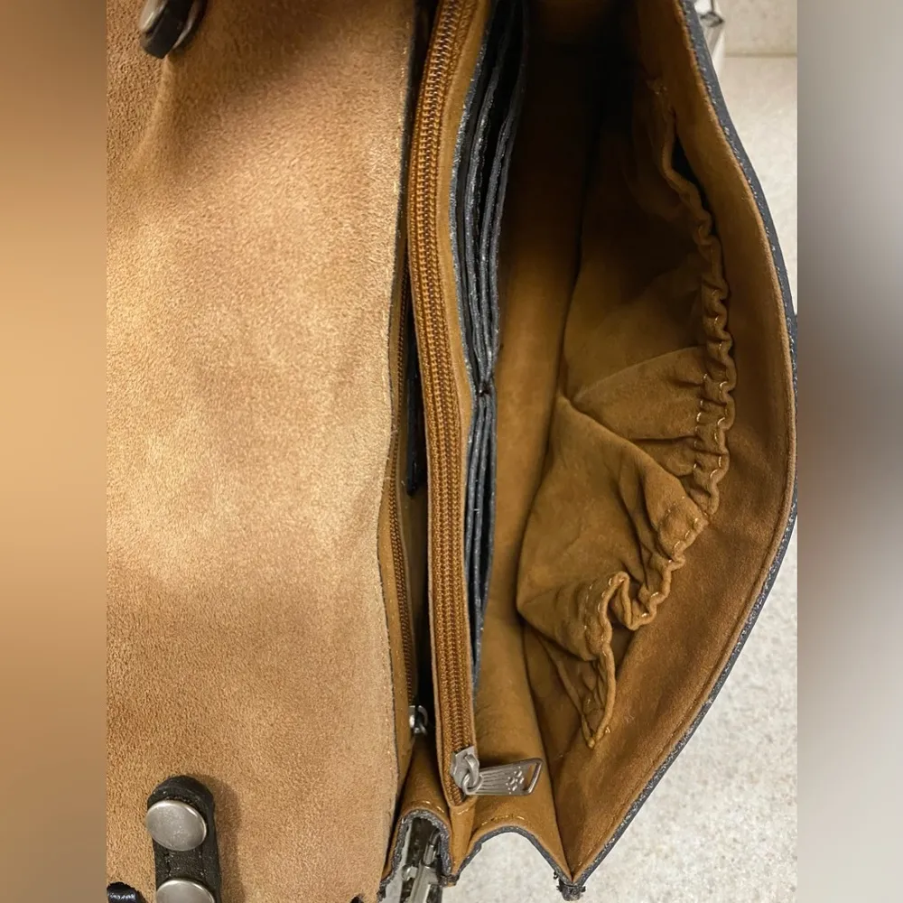 Patricia Nash Hand Tooled Leather Lanza Shoulder | Crossbody  Bag | Purse - Image 3