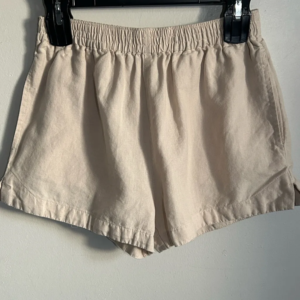 RVCA Women's Linen Cotton Blend Every Day Wear Summer Beach Vacation Shorts - Image 10