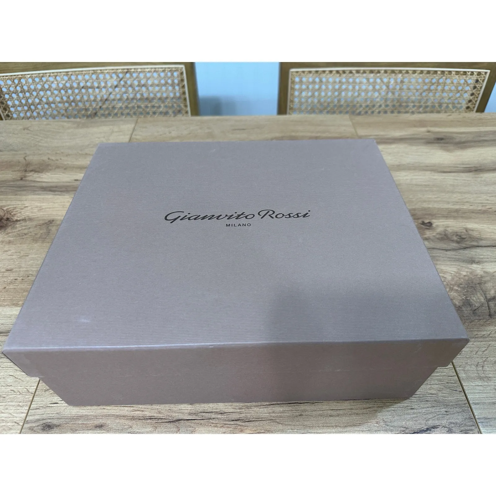 Gianvito Rossi Suede Buckle Dual-Band Platform Slide Sandals 7.5 US 37.5 EU NIB - Image 14