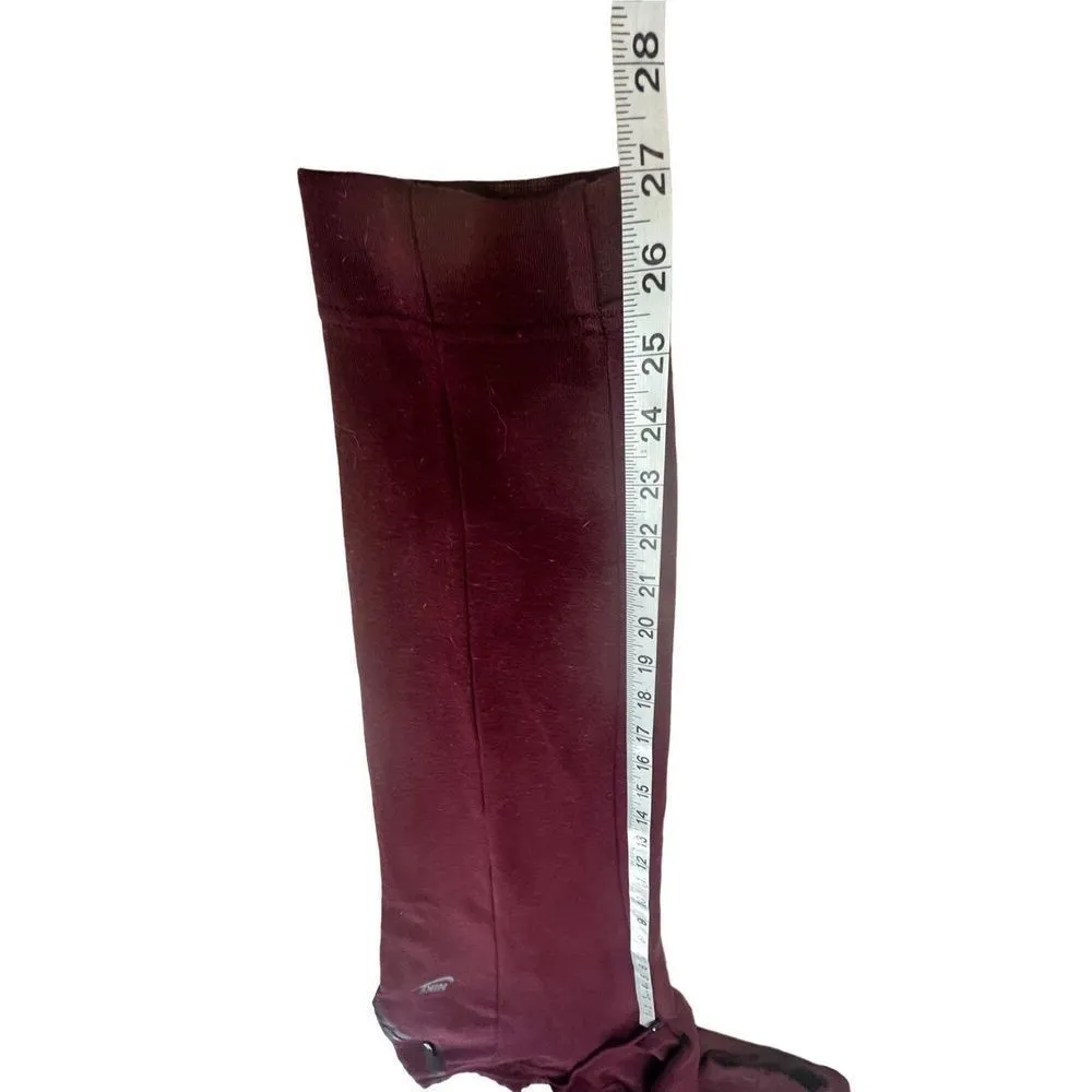 Nike Womans Sweatpants* Drawlstring Waist * Burgundy Sz M ** - Image 8