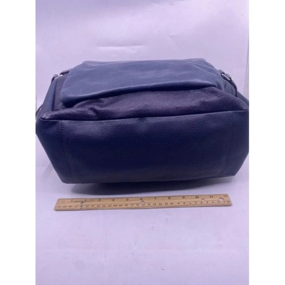 Coach Pinnacle Eva Satchelshoulder Limited Edition Satchel Blackblue Lea… - Image 7