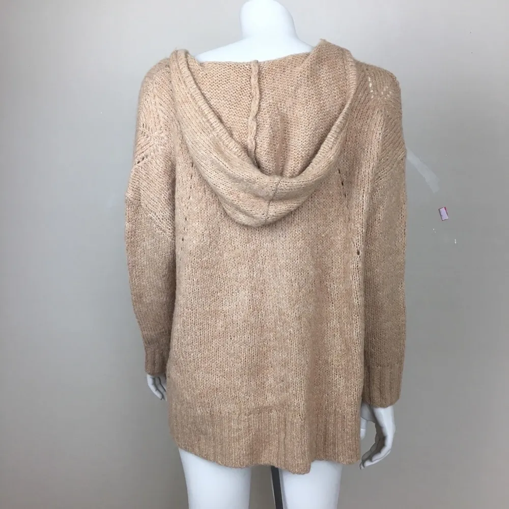 American Eagle Light Brown Wool Blend‎ Sweater Tan Size M - Image 5