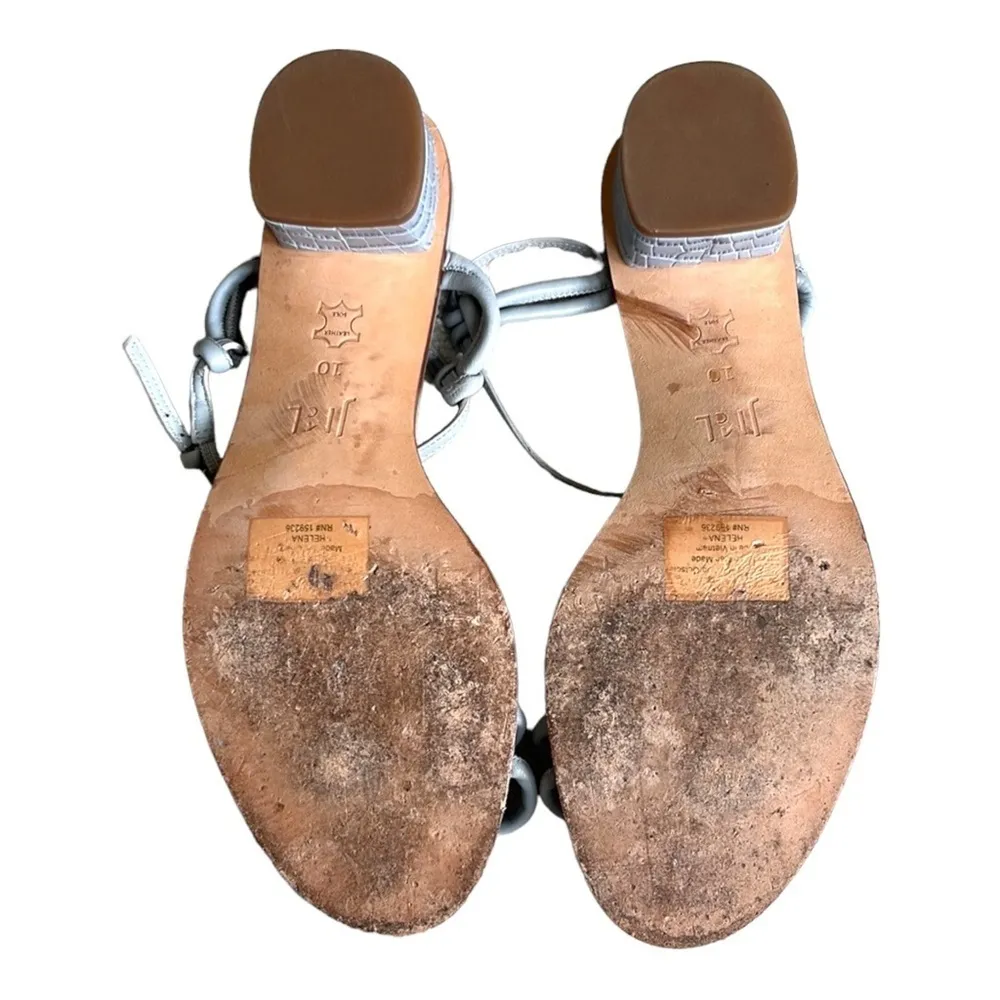 J. McLaughlin Leather Helena Sandals Size 10 - Image 9
