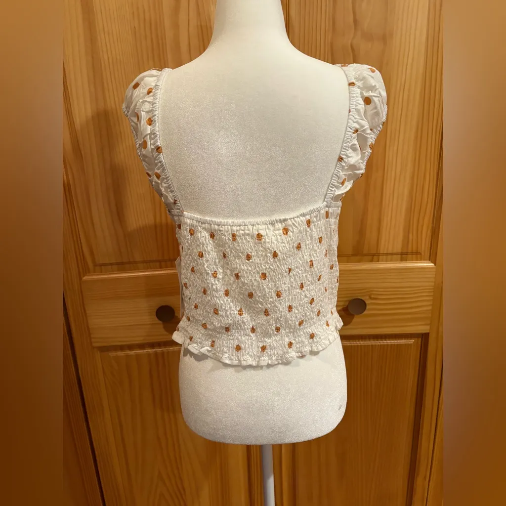 Kirious Los Angeles White and Orange Lace - Image 2