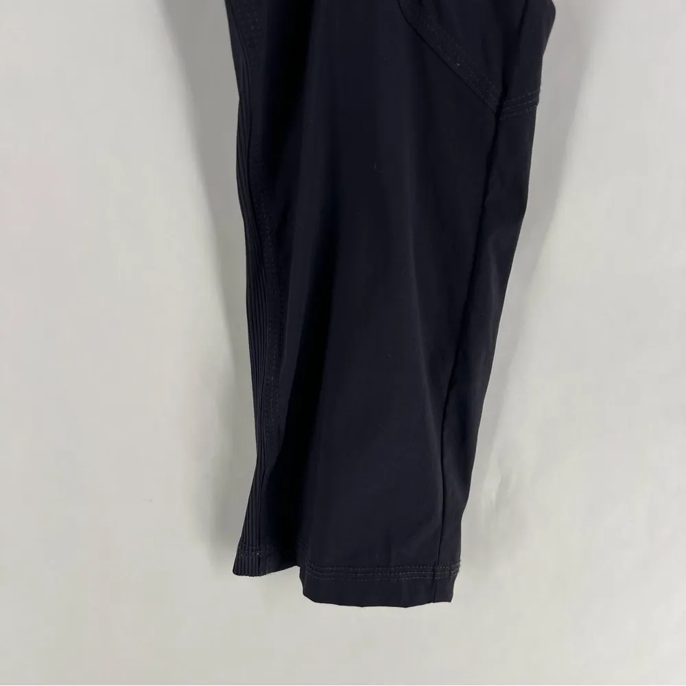 Indyeva Matkailu HV II Womens Pants Ruched Lightweight Pull On Deep Well Navy Blue - Image 5