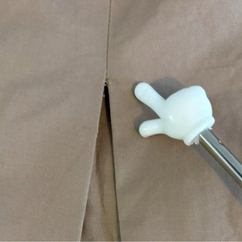 New York & Company Pencil Skirt Women’s 14 Khaki Careercore Workwear Academia Tan - Image 10