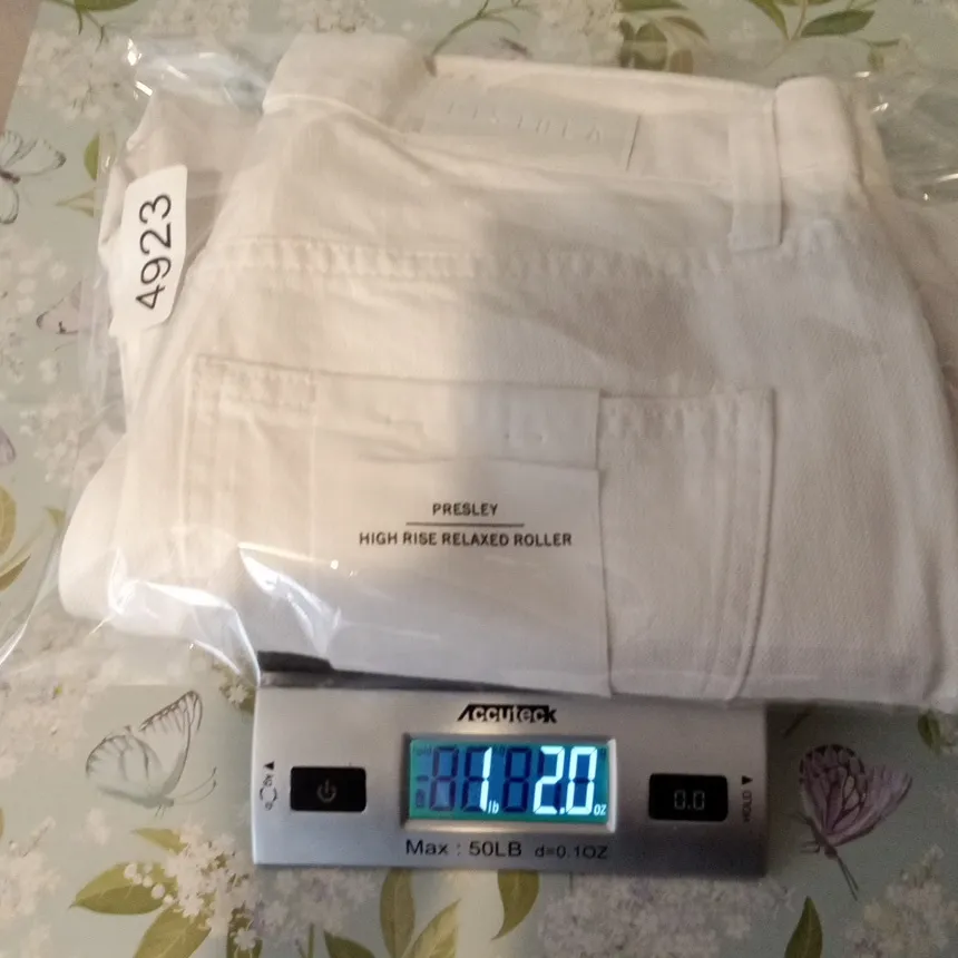 Pistola Presley High Rise Relaxed Roller Super Distressed Front Womens 28 - Image 14