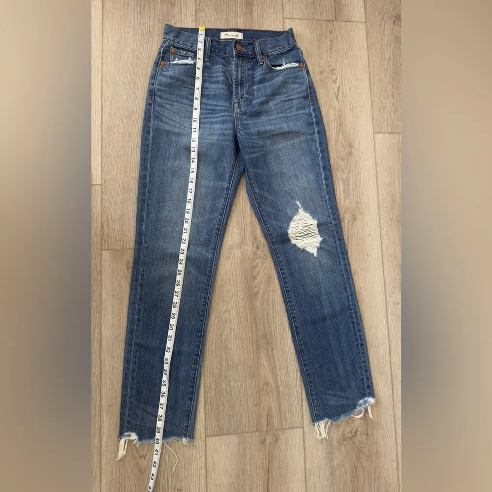 MADEWELL Blue Distressed Jeans 👖 🤎 - Image 6