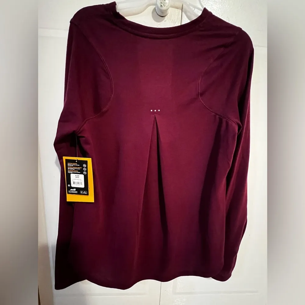 Women's‎ Crop Long Sleeves Workout Tops Sports Shirts Avía LS Performance Tee - Image 7