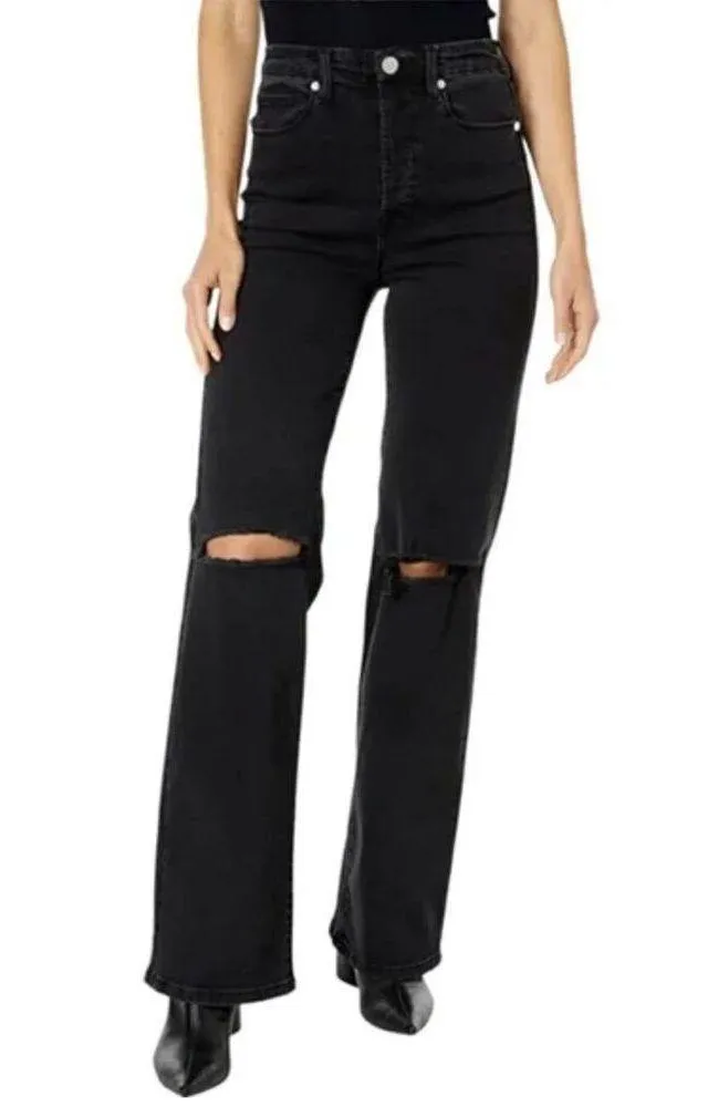 BLANKNYC Rib-cage Wide Leg Ripped Pant Jeans, Size 26, New with Tag MSRP $108 - Image 4