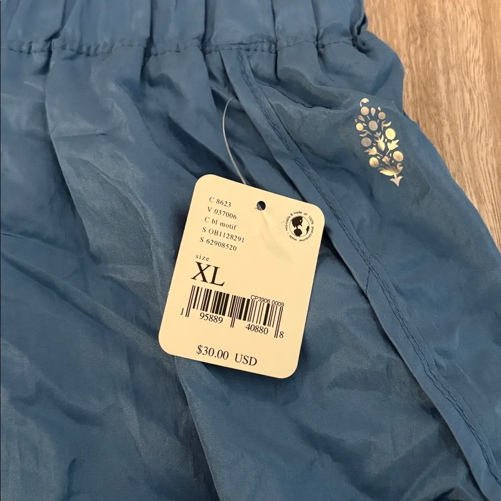 FP Movement The Way Home Free People Shorts Blue Size XL - Image 4