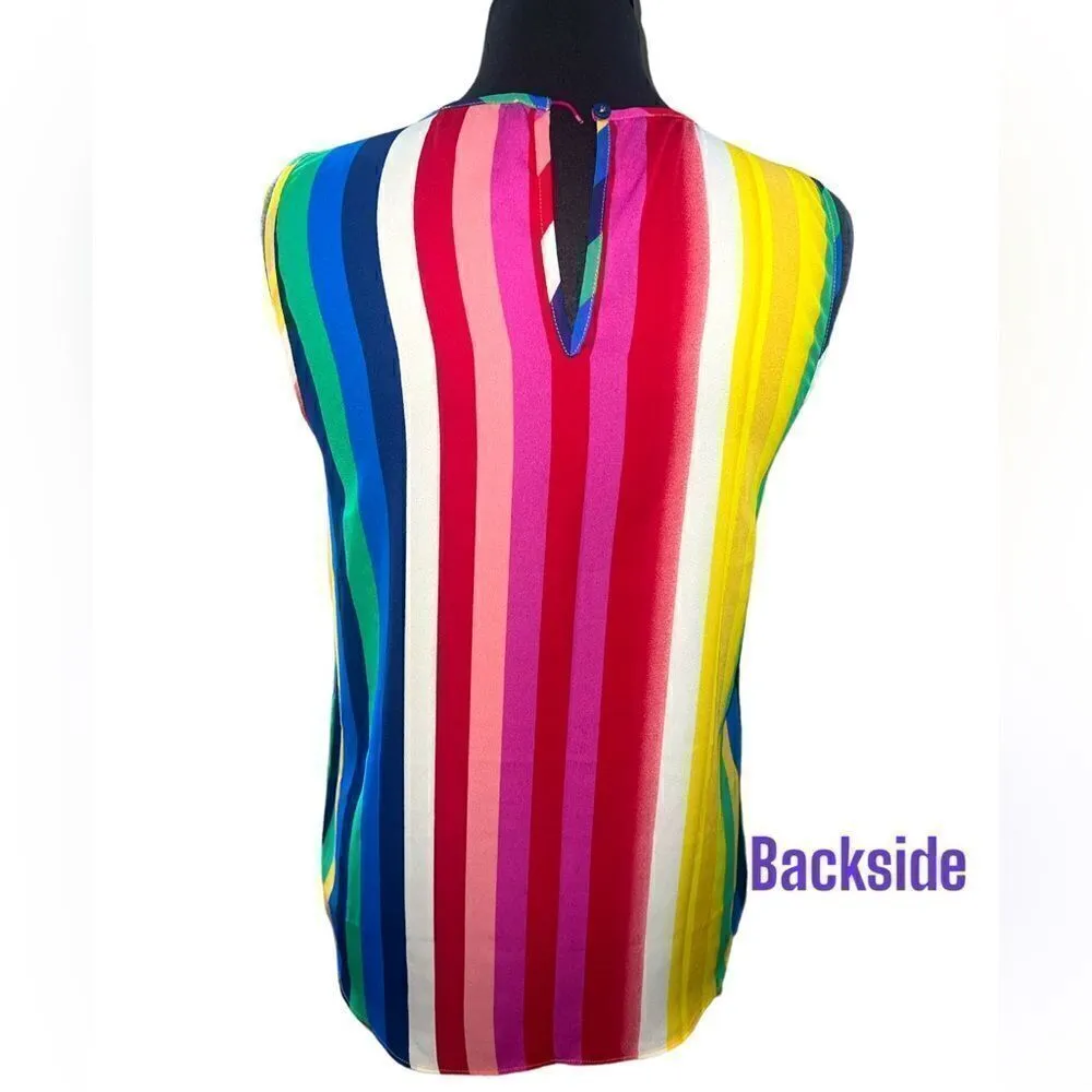 🐘Cynthia Rowley Multicolored Top - Image 2