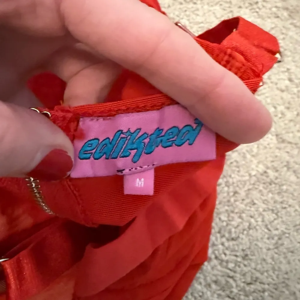 Red Women's Bustier Top- Cross listed on Mercari! - Image 3