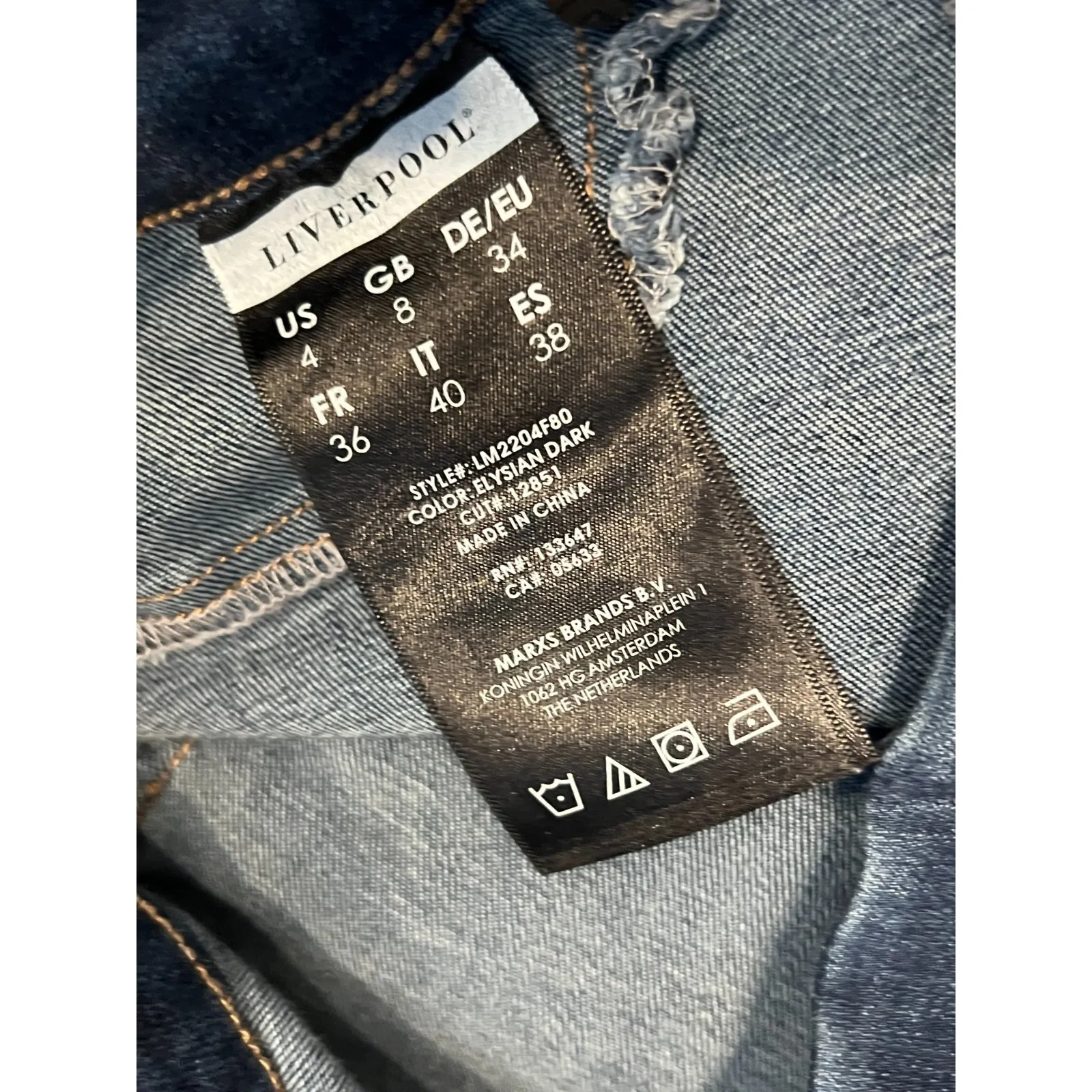 Liverpool The Ankle Legging denim jeans 4 27 jean‎ Womens Stretch Skinny - Image 4