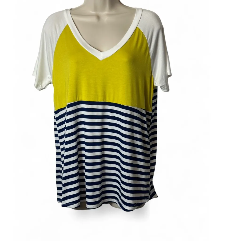 Prómesa Colorblock Striped ‎ Tee - Image 3