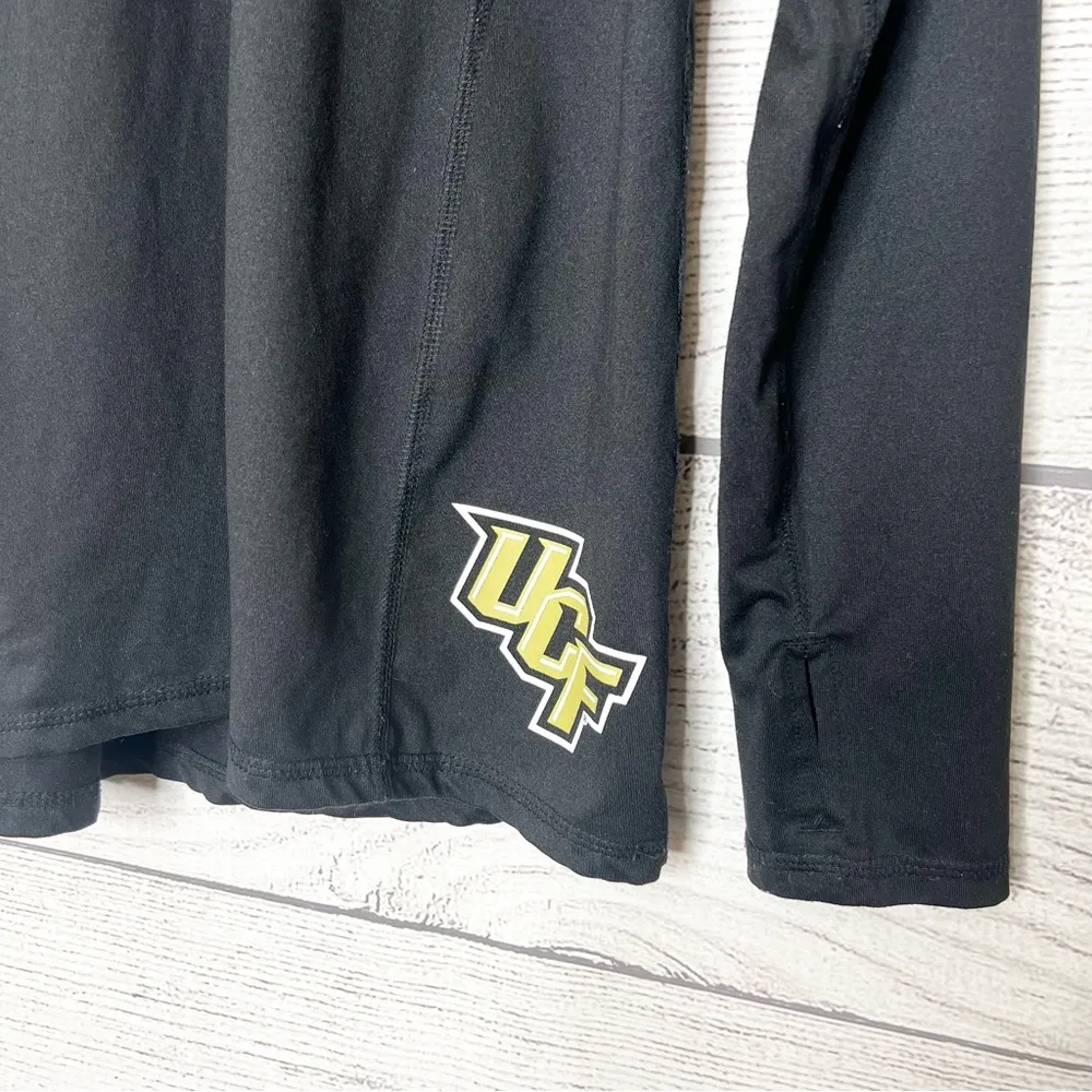 UCF Knights Women's Full Zip Track Jacket Black & Gold Size XL - Image 3