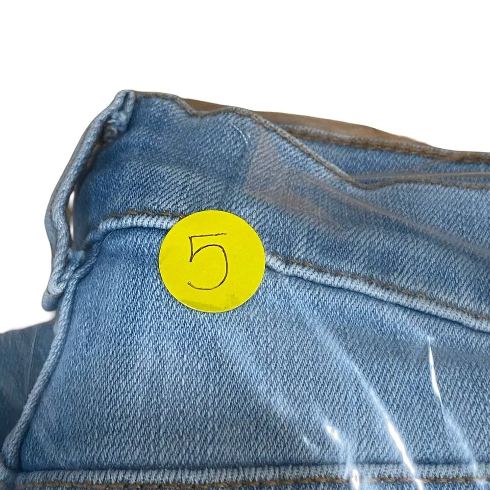 Reformation‎ High & Skinny Crop Jeans In St. Lucia Destroyed Women's size 27 - Image 9