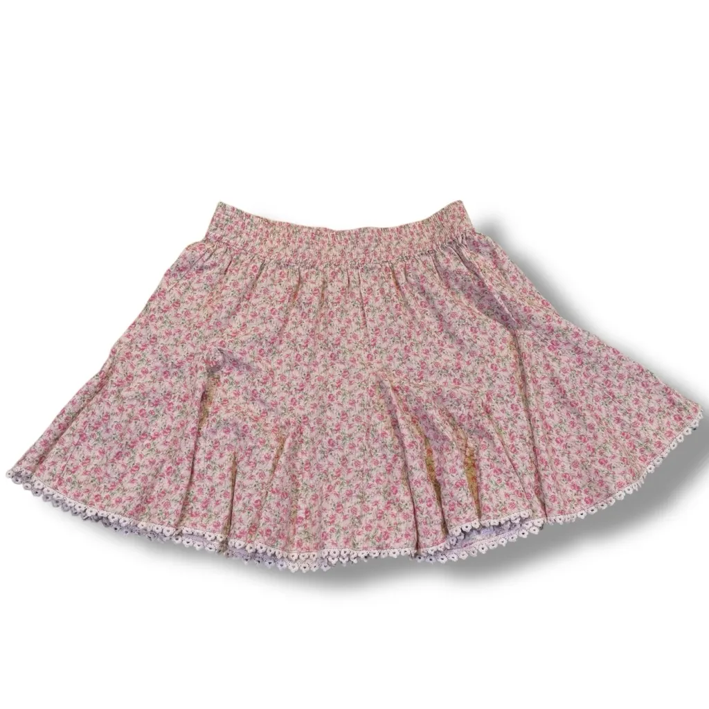 Show Me Your Mumu Charm Mini Skirt Little Rose Floral Size Medium - Image 8