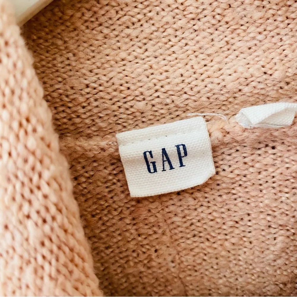 GAP Pullover Turtleneck Sweater Pink Sz Small - Image 4