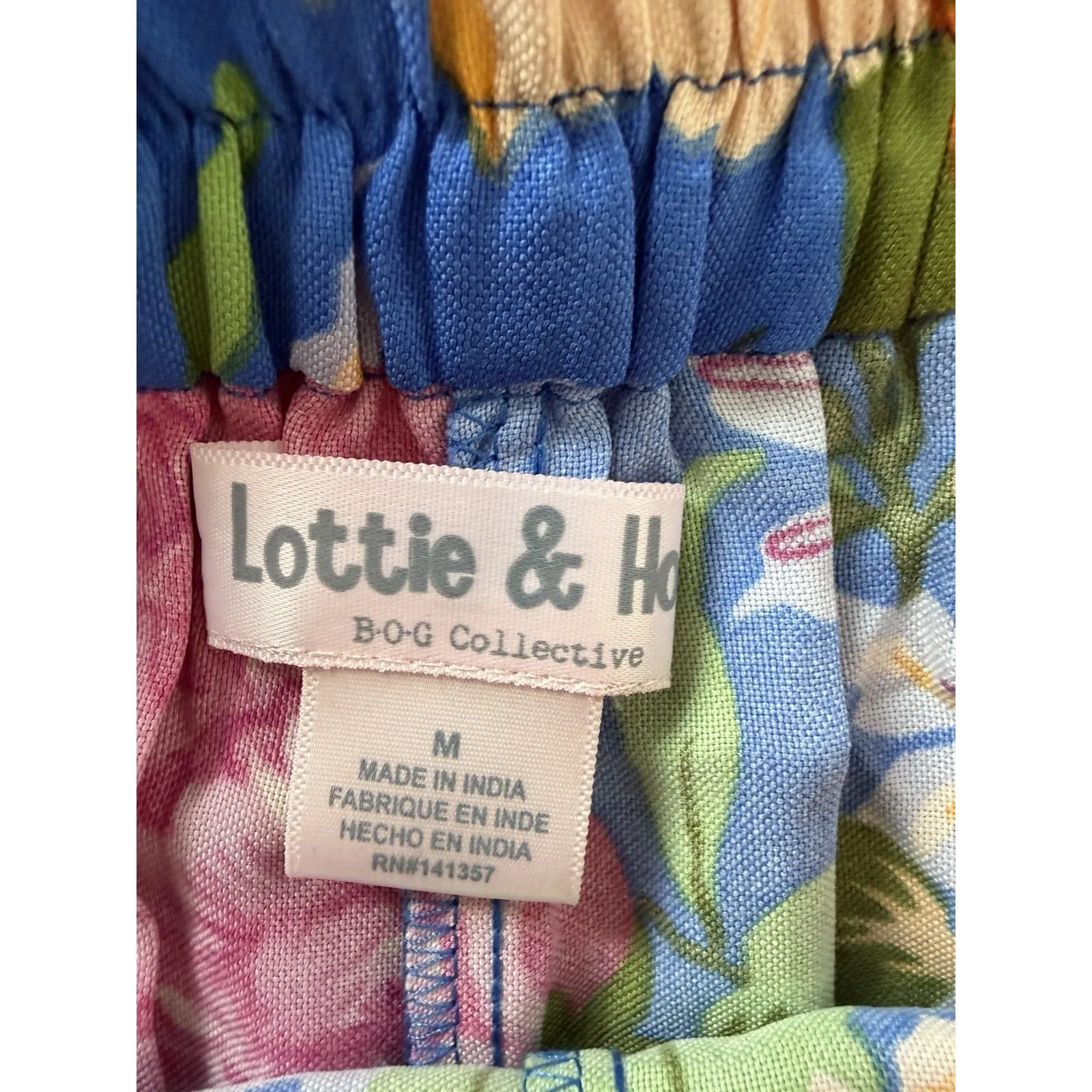 Band of Gypsies Lottie & Holly Floral 2 Piece Outfit Skort Bottoms Size Medium - Image 10