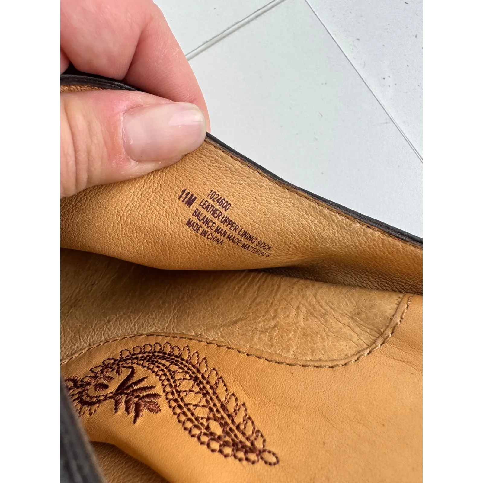 Söfft Womens Brown Leather‎ Suede Heeled Mules Slides Size 11M Boho Comfort Cozy - Image 5