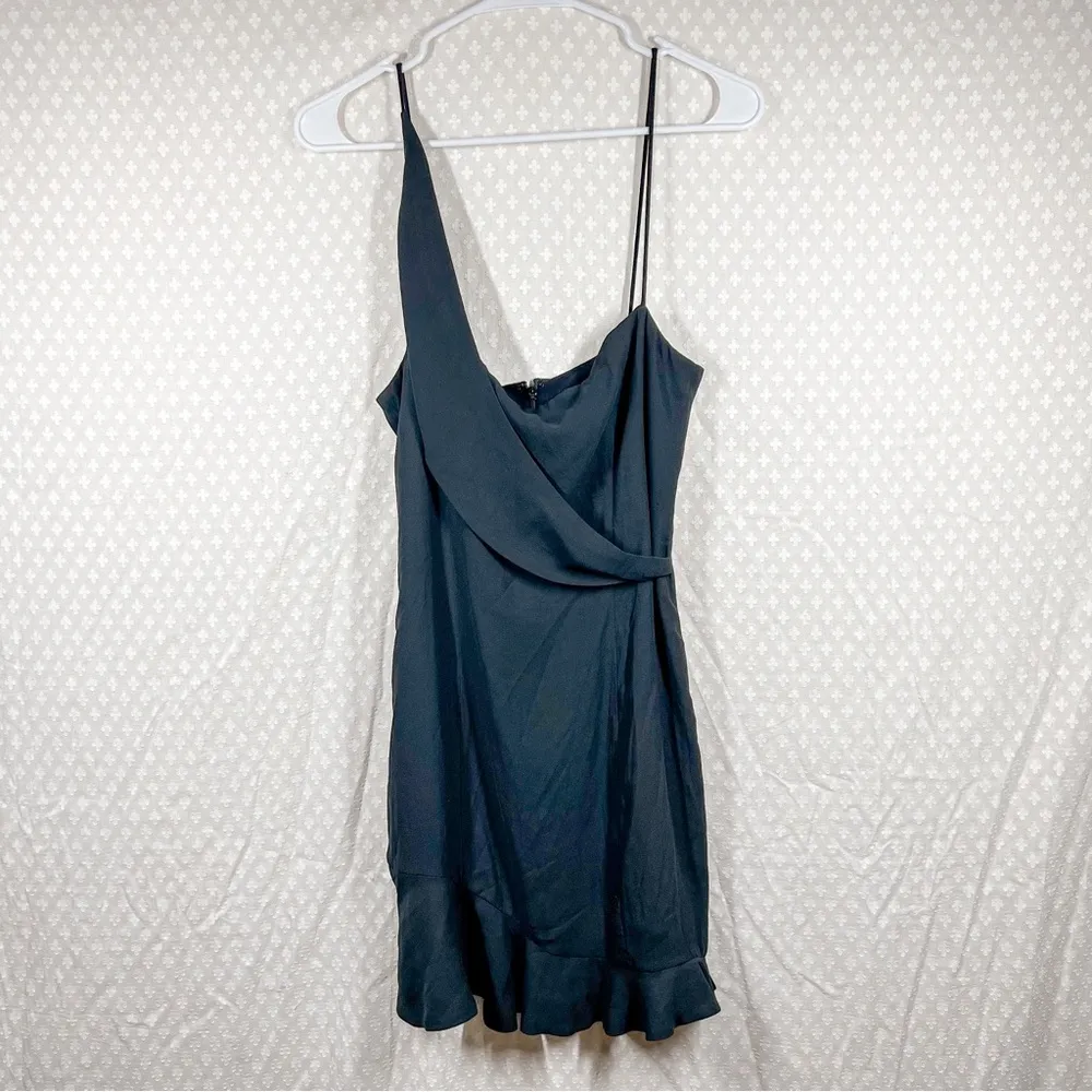 NBD Black Strappy Fox‎ Mini Dress - Image 2