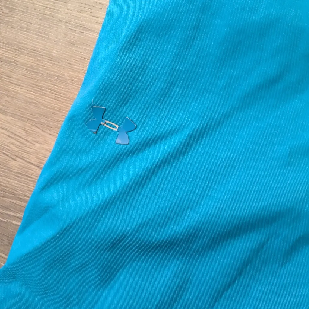 Under Armour Turquoise Blue Storm Ski Flared Snow Pants Size Small - Image 10