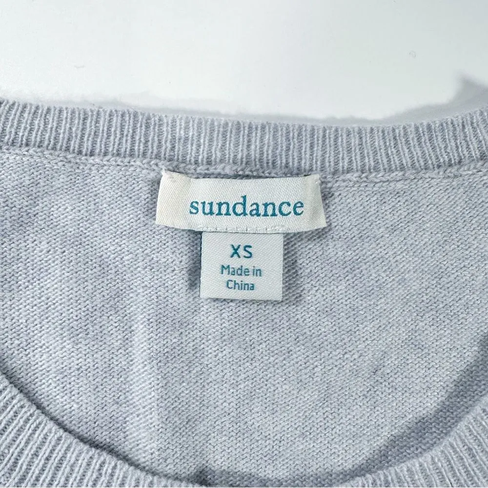 Sundance Cashmere Lambswool Blend Size XS True Calling Button Front Cardigan - Image 4