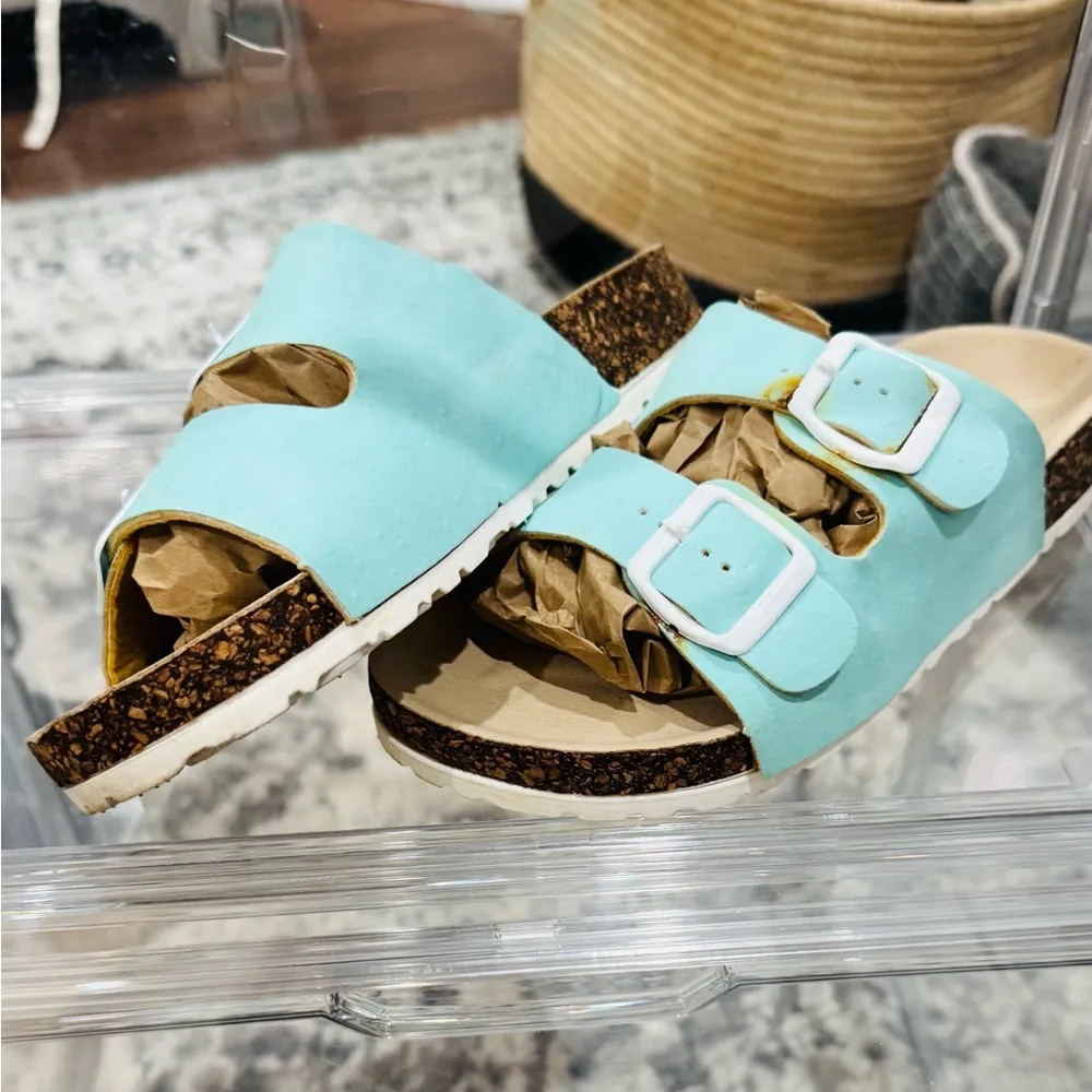 Easy Spirit Twentyfourseven by  Cork Slide Sandals - Image 8