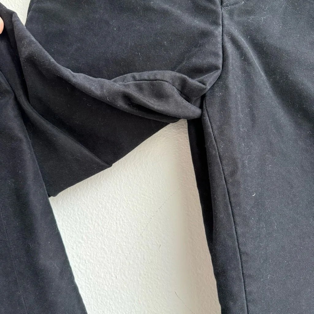 Vintage Gucci Women’s Black Trousers Slacks Casual Pants Size 44 EU Large Cotton - Image 4