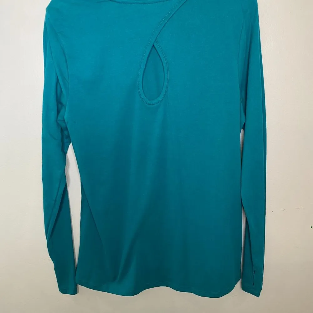 NWOT Bally Teal Keyhole Back T - Image 7