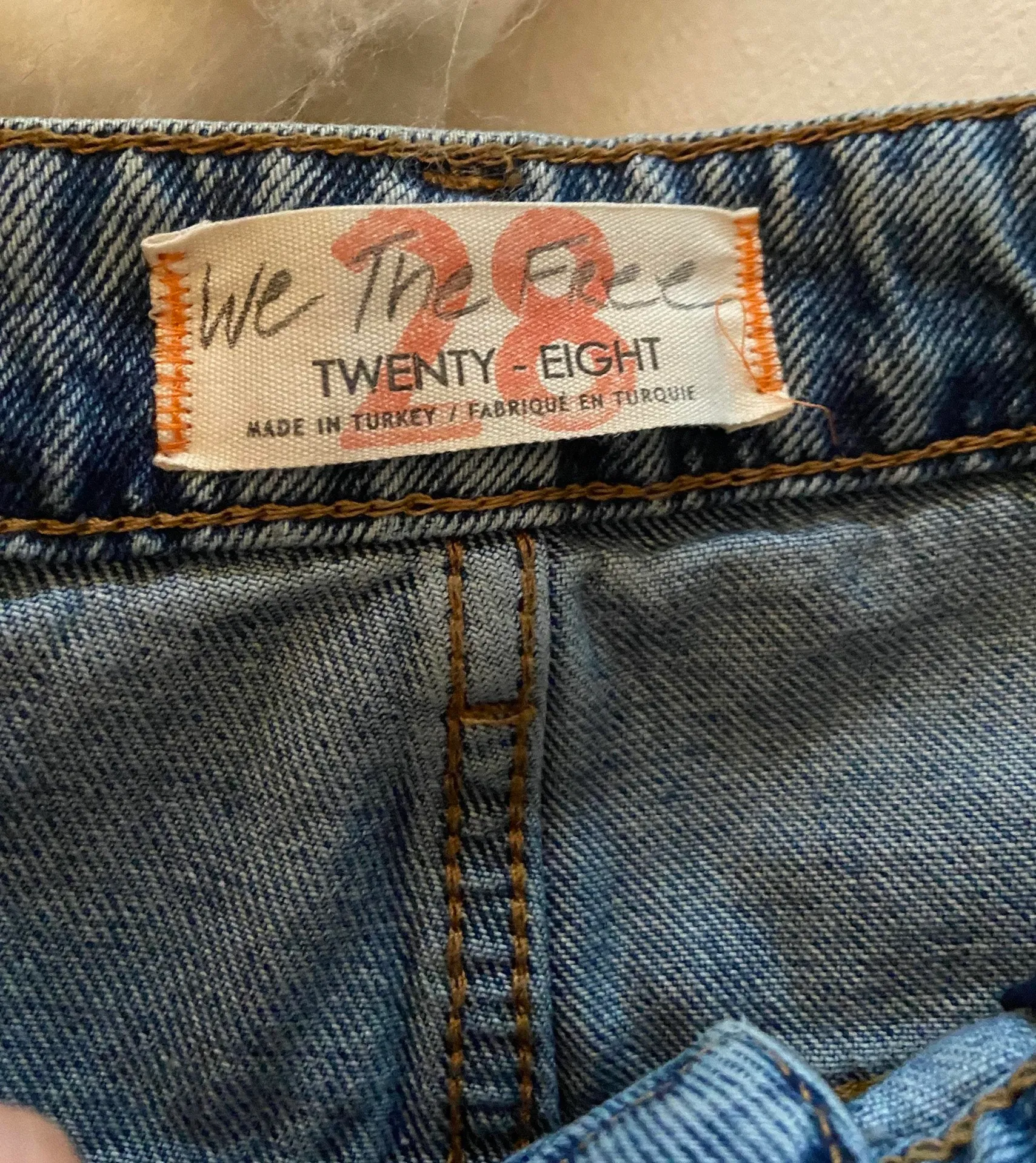 Free People Distressed Straight Jeans  - Image 9