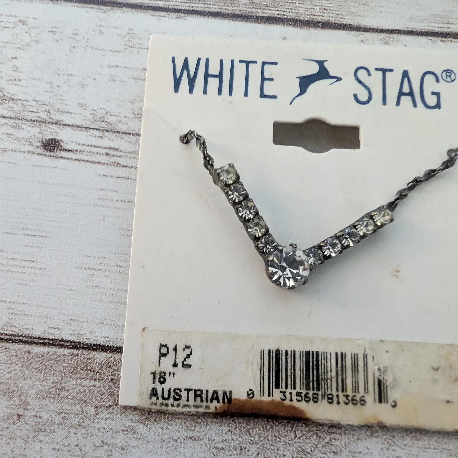 White Stag Necklace - Condition Issues - Image 2