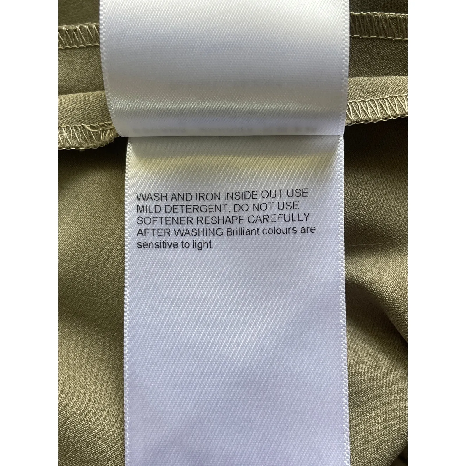 Escada Tuska Sand Dune Side Zip Tapered Pants Front Back Sewn Seam Size 44 Black - Image 12