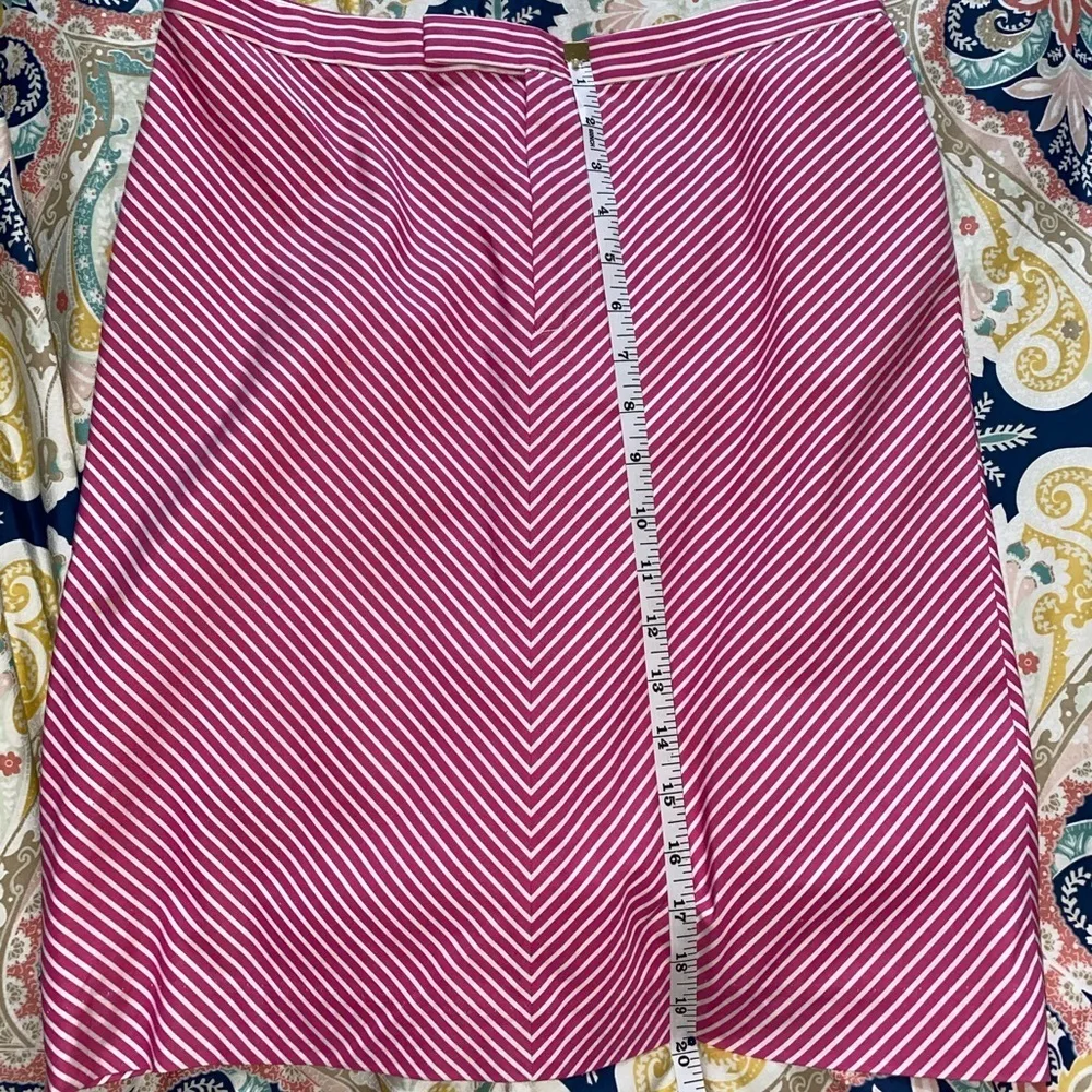 Ralph Lauren Sport Golf Skirt Pink and White Stripe - Image 3