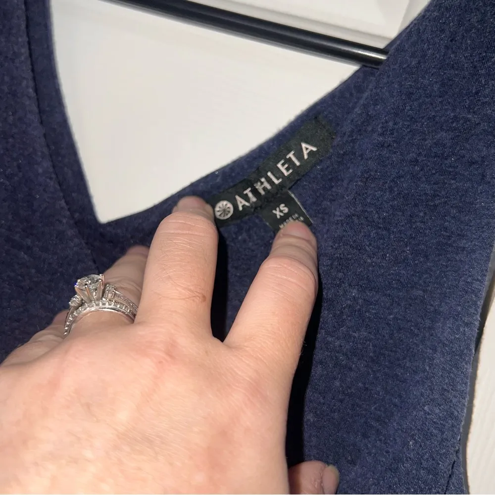 Soft Knit Activewear Dress, Sleeveless Short Tennis Dress Casual Size XS - Image 4