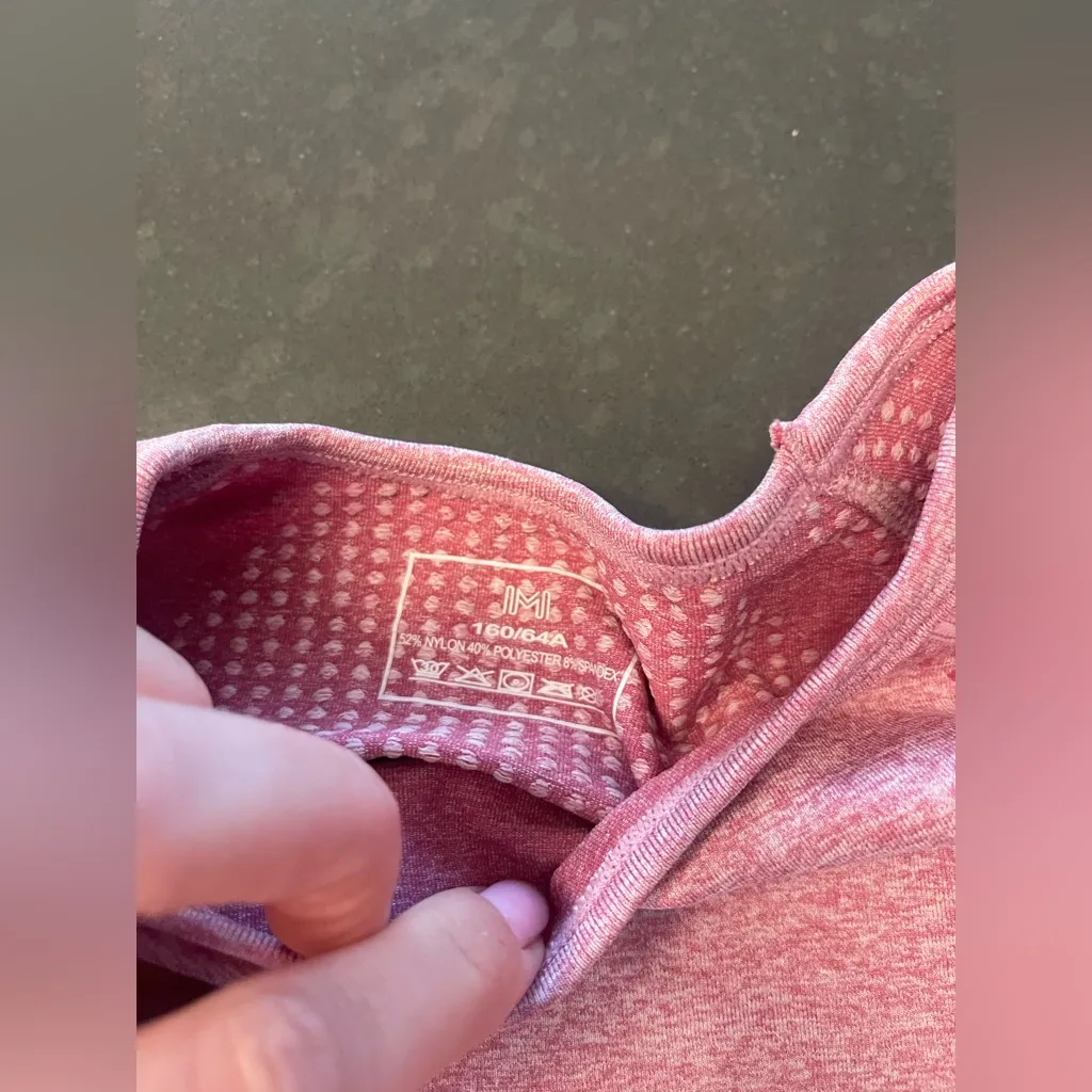 NWOT FITNESS YOGA SPORT DUSTY ROSE SPORT SET M Pink Size M - Image 8