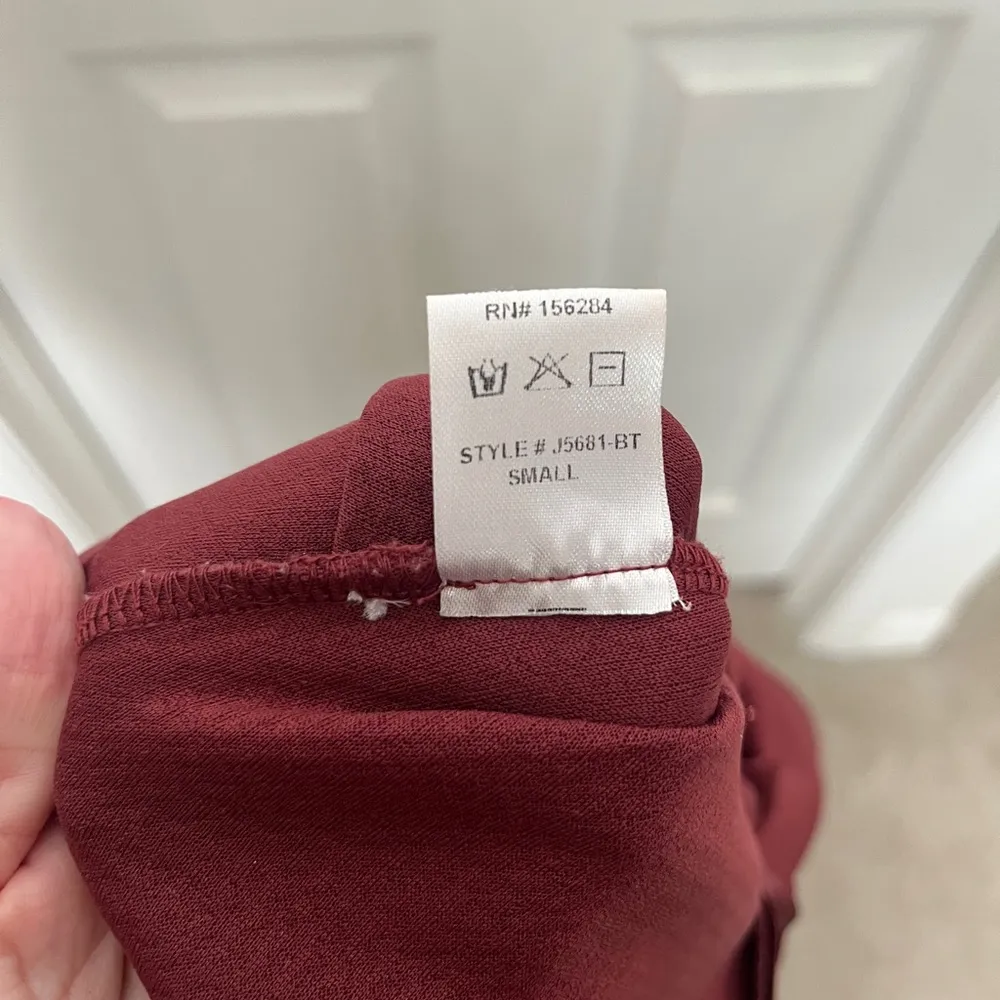 Burgundy Jumpsuit - Image 7