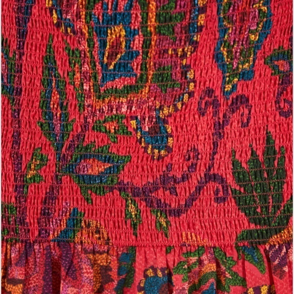 Dress FARM Rio mini dress floral summer tropical event party vacation crochet - Image 4