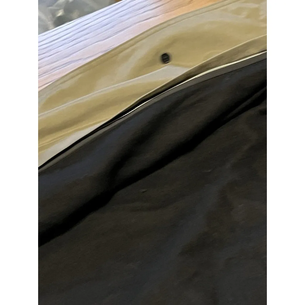 Lauren Ralph Lauren‎ Khaki Classic Belted Trench Coat Overcoat Size 40L City - Image 12