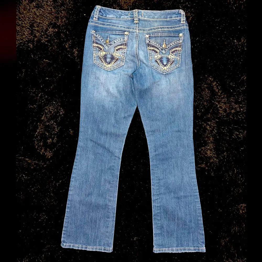 Nine West Vintage America Collection Women’s Flare Leg Bootcut Jeans Size 2 (26) - Image 5