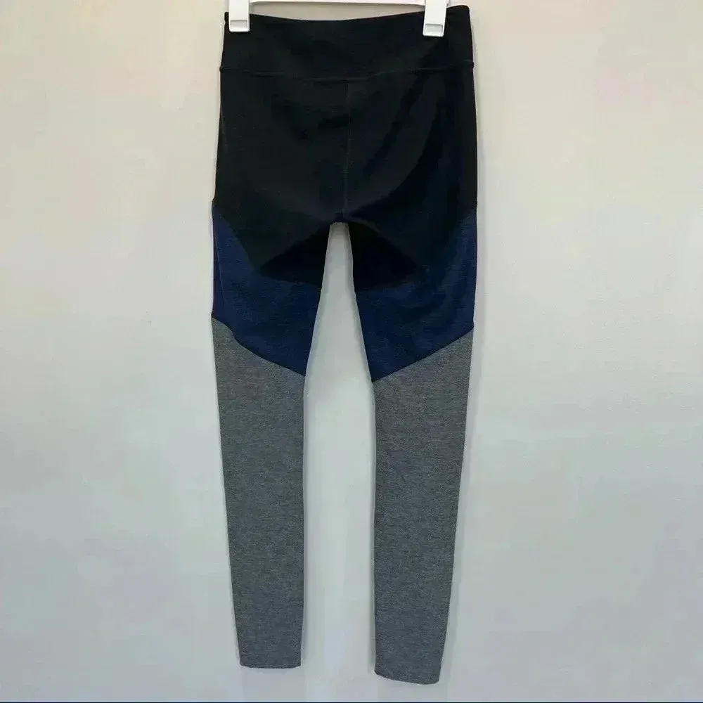 Outdoor Voices Springs 7/8 Leggings Size Medium - Color Block Blue Gray … - Image 4